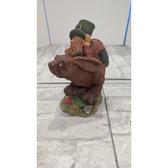 Roma Other - uthentic Blarney Stone Leprechaun Figure Declan's‎ Finnian's Guardians 1491/2000